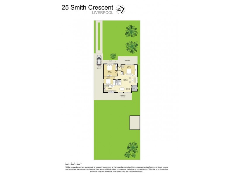 25 Smith Crescent, Liverpool NSW 2170 Floorplan