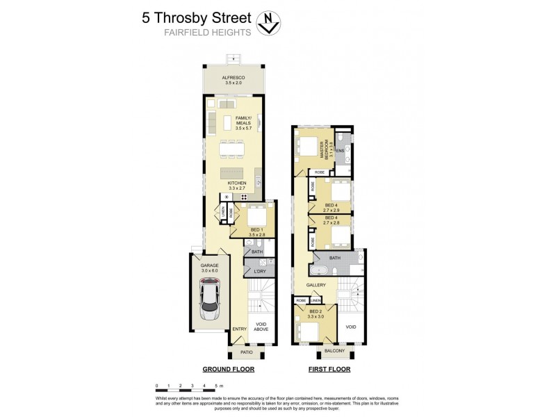 5a Throsby Street, Fairfield Heights NSW 2165 Floorplan