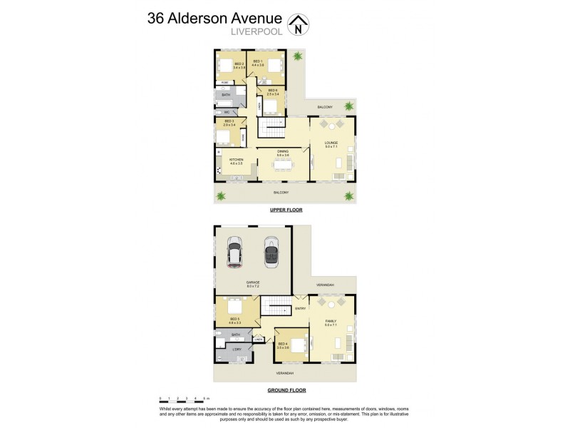 36 Alderson Avenue, Liverpool NSW 2170 Floorplan