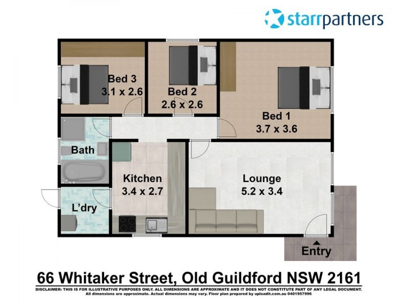 66 Whitaker Street, Old Guildford NSW 2161