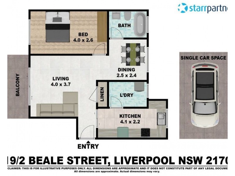 19/2 Beale St, Liverpool NSW 2170