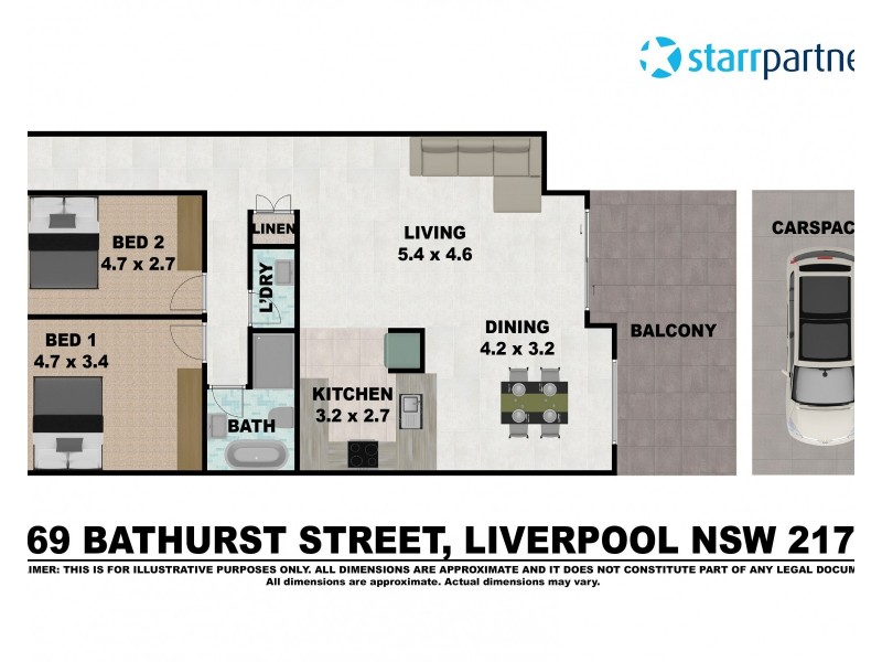 7/69 Bathurst St, Liverpool NSW 2170