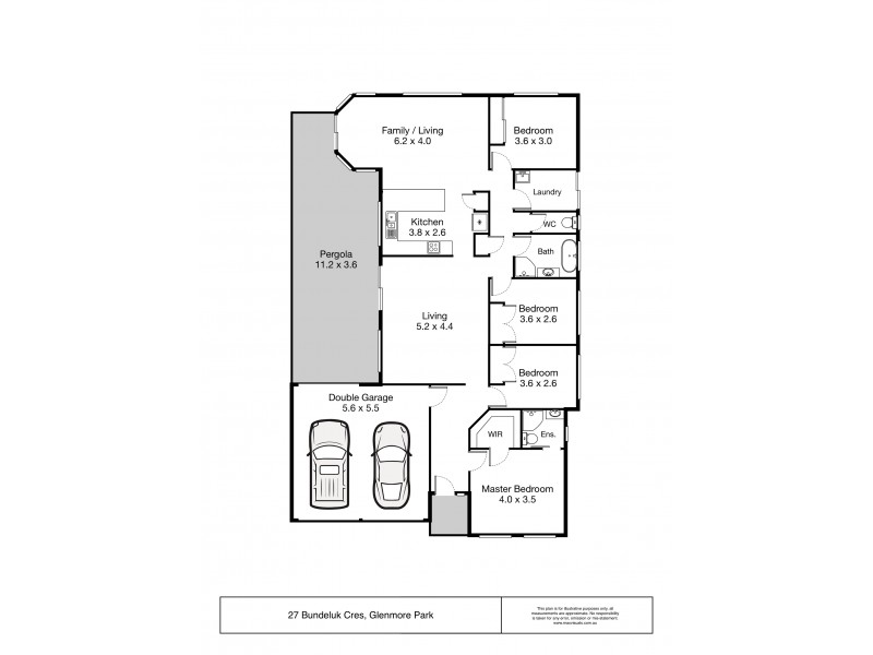 27 Bundeluk Crescent, Glenmore Park NSW 2745 Floorplan