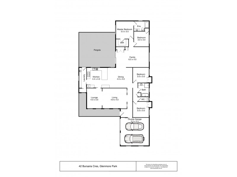 42 Bursaria Crescent, Glenmore Park NSW 2745 Floorplan