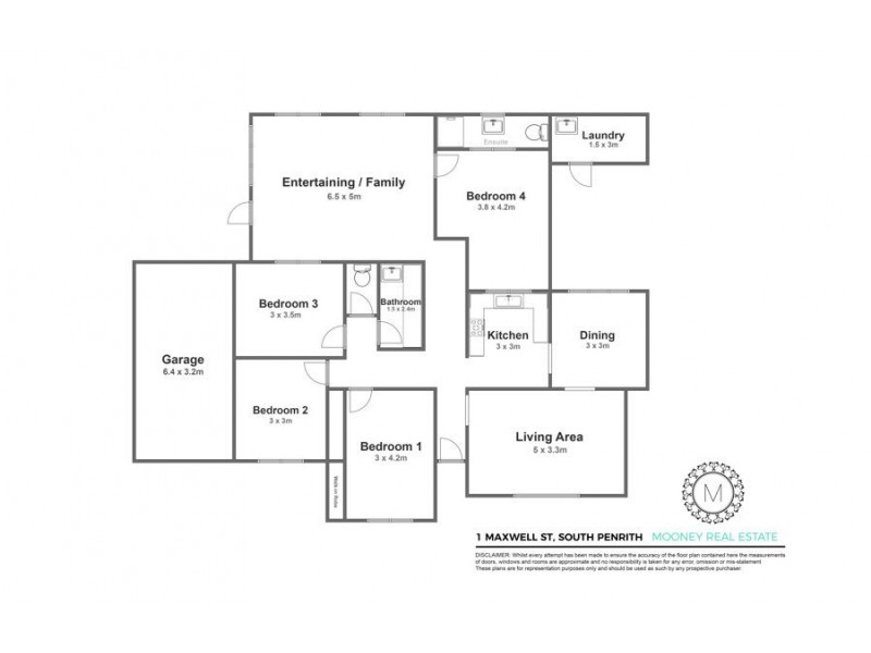 1 Maxwell Street, South Penrith NSW 2750 Floorplan