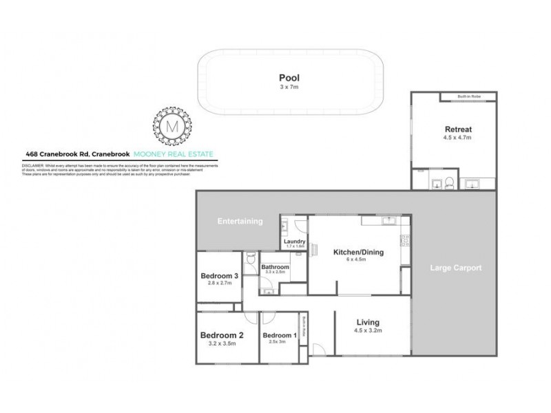 468 Cranebrook Road, Cranebrook NSW 2749 Floorplan