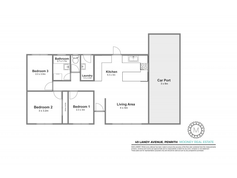 49 Landy Avenue, Penrith NSW 2750 Floorplan