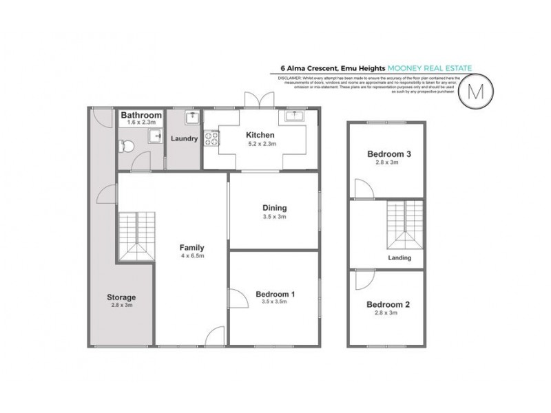 6 Alma Crescent, Emu Heights NSW 2750 Floorplan