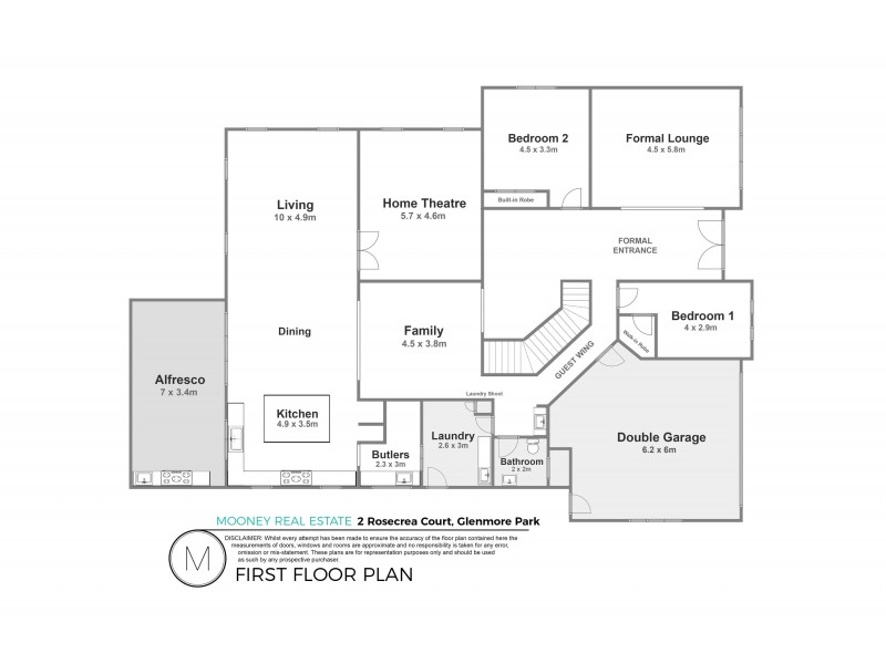 2 Rosecrea Court, Glenmore Park NSW 2745 Floorplan