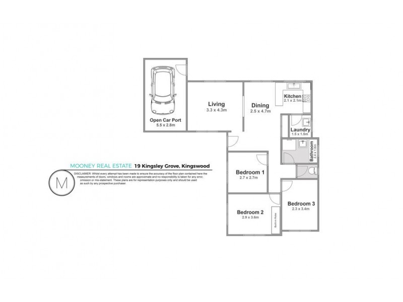 19 Kingsley Grove, Kingswood NSW 2747 Floorplan