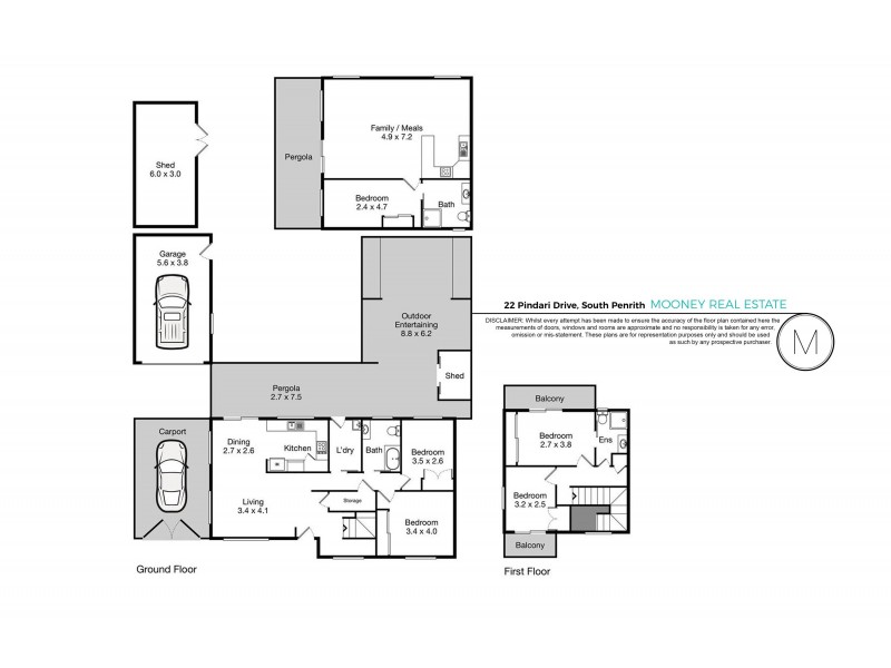 22 Pindari Drive, South Penrith NSW 2750 Floorplan