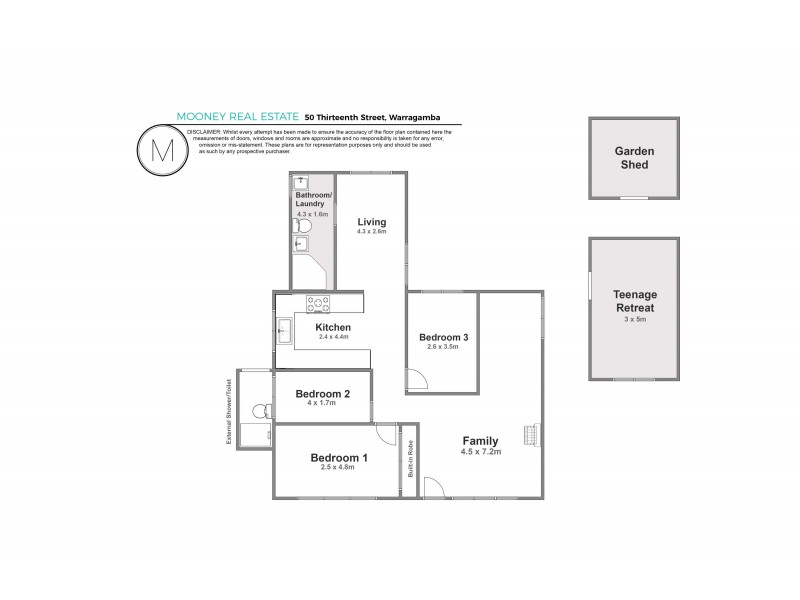 50 Thirteenth Street, Warragamba NSW 2752 Floorplan
