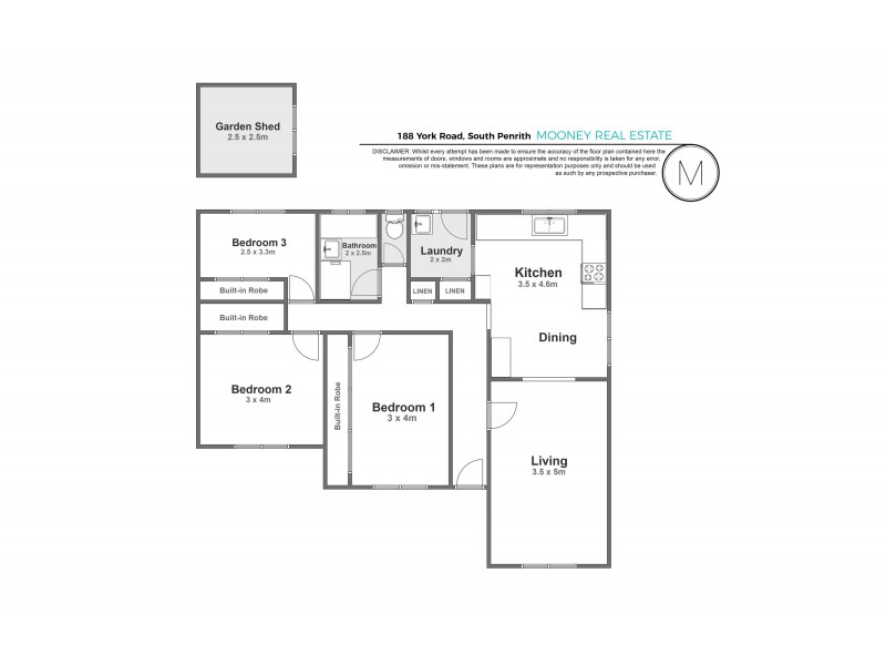 188 York Road, South Penrith NSW 2750 Floorplan