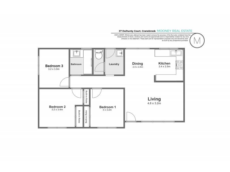 37 Dulhunty Court, Cranebrook NSW 2749 Floorplan