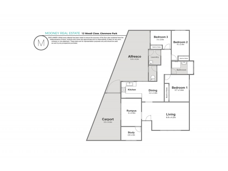 13 Woodi Close, Glenmore Park NSW 2745 Floorplan