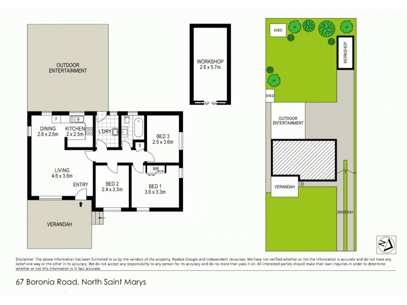 67 Boronia Road, North St Marys NSW 2760 Floorplan