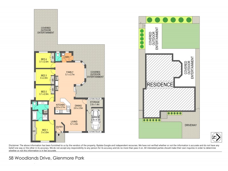 58 Woodlands Drive, Glenmore Park NSW 2745 Floorplan