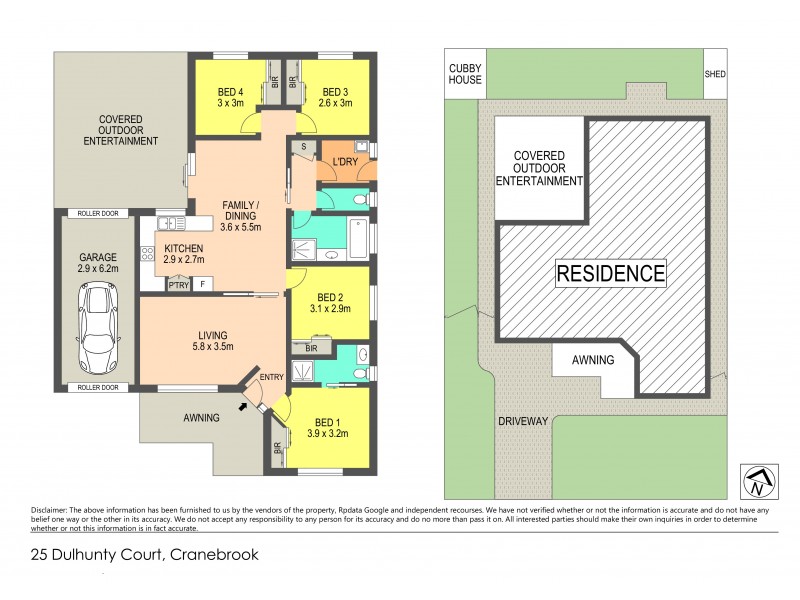25 Dulhunty Court, Cranebrook NSW 2749 Floorplan