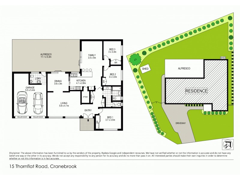 15 Thornflat Road, Cranebrook NSW 2749 Floorplan