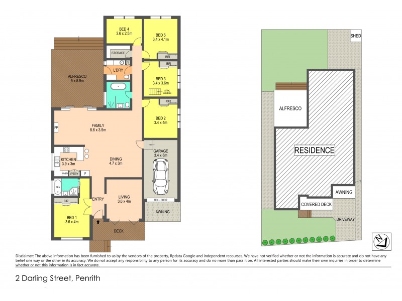 2 Darling Street, Penrith NSW 2750 Floorplan