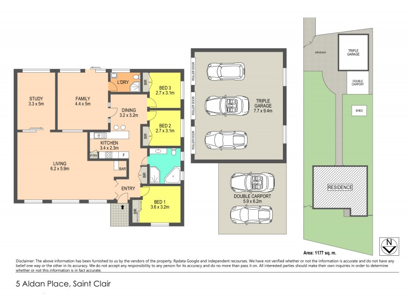 5 Aldan Place, St Clair NSW 2759 Floorplan