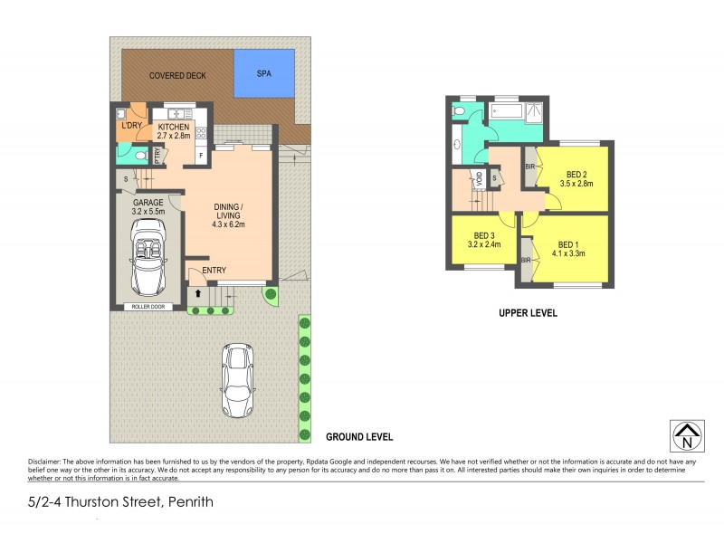 5/2-4 Thurston st, Penrith NSW 2750 Floorplan