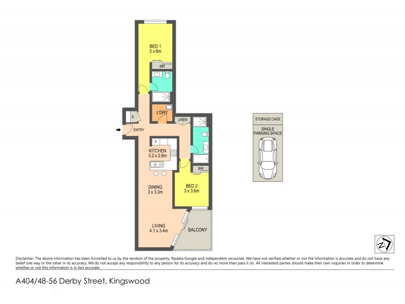 A404 48-56 Derby Street, Kingswood NSW 2747 Floorplan