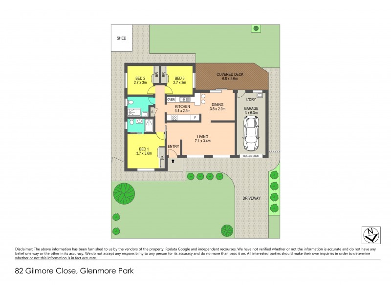 Lot 82 Gilmore Close, Glenmore Park NSW 2745 Floorplan