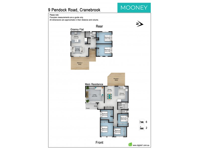 9 Pendock Road, Cranebrook NSW 2749 Floorplan