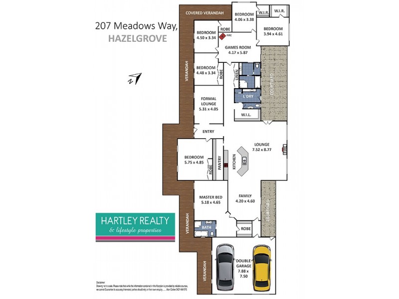 207 MEADOWS ROAD, Hazelgrove NSW 2787 Floorplan