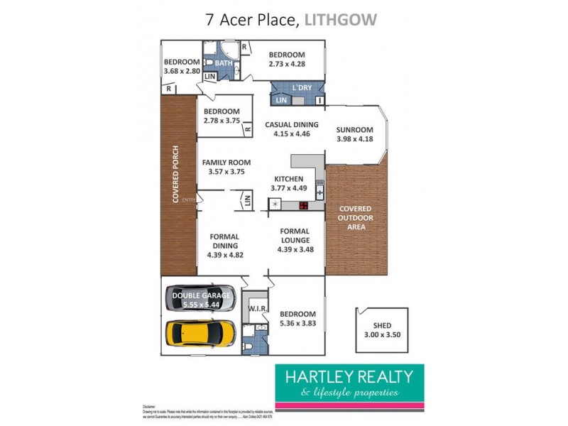 7 ACER PLACE, South Bowenfels NSW 2790 Floorplan