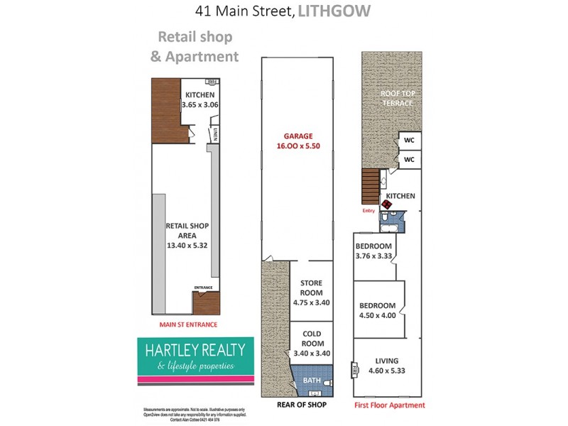 41 MAIN STREET, Lithgow NSW 2790 Floorplan