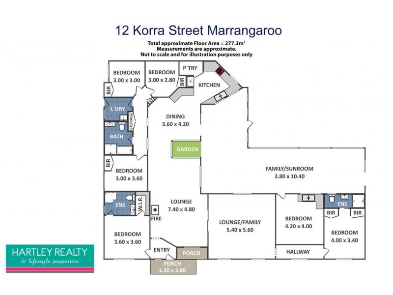 12 KORRA STREET, Marrangaroo NSW 2790 Floorplan
