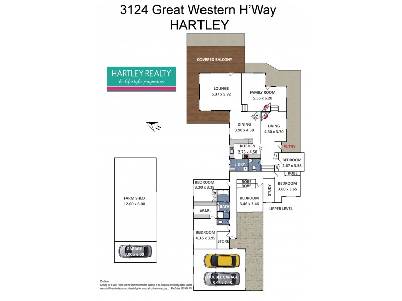 3124 Great Western Highway, Hartley NSW 2790 Floorplan