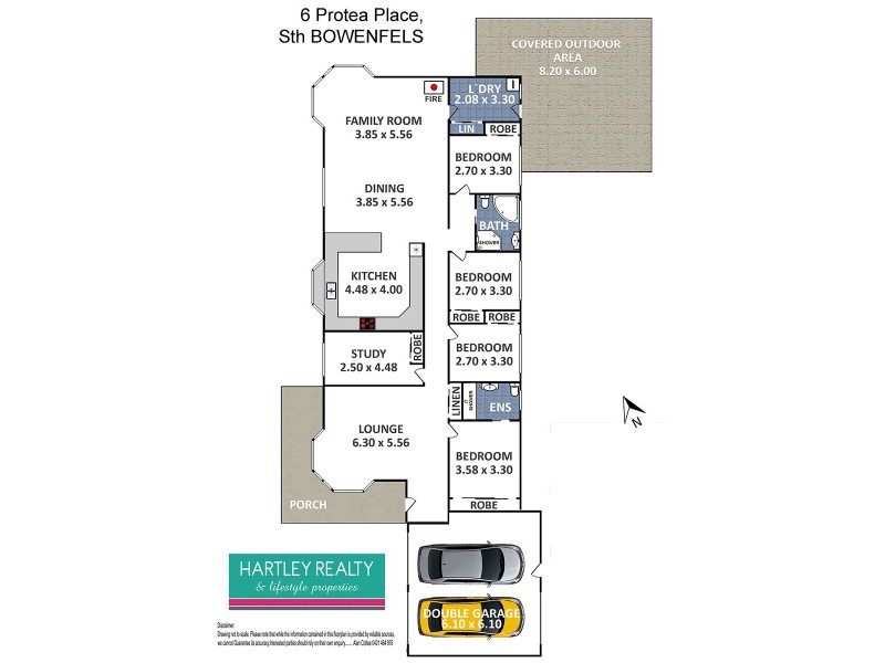 6 Protea Place, South Bowenfels NSW 2790 Floorplan