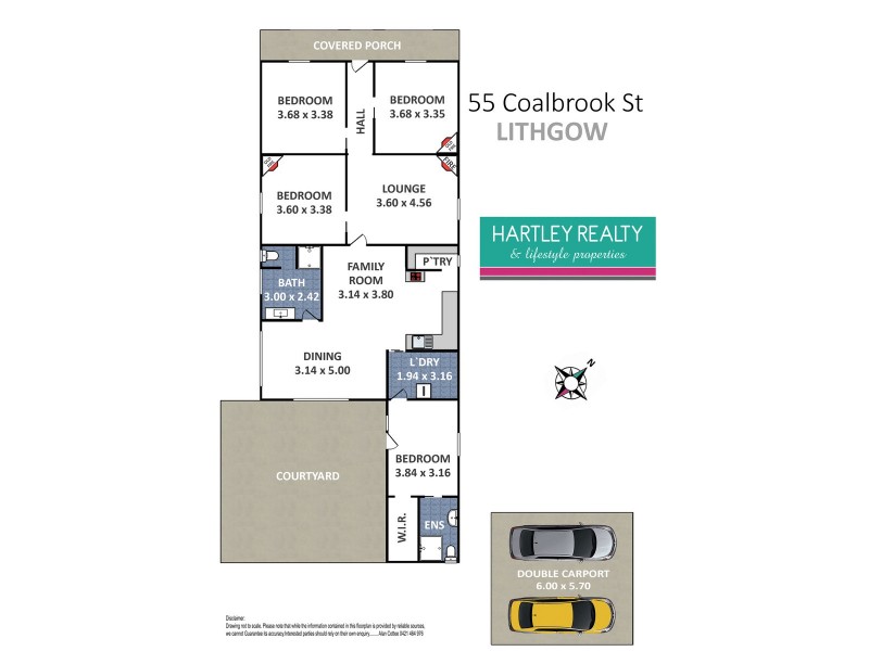 55 Coalbrook Street, Lithgow NSW 2790 Floorplan