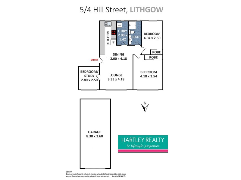 5/4 Hill Street, Lithgow NSW 2790 Floorplan