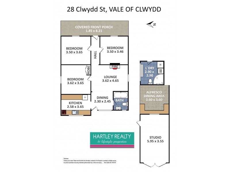 28 Clwydd Street, Vale Of Clwydd NSW 2790 Floorplan
