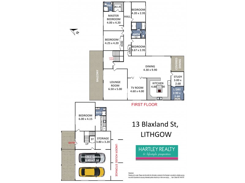 13 Blaxland Street, Lithgow NSW 2790 Floorplan