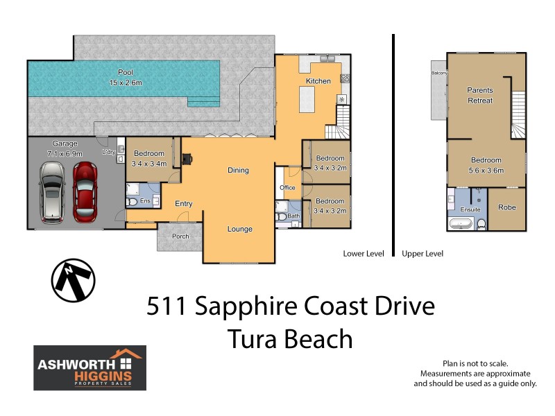 511 Sapphire Coast Drive, Bournda NSW 2550 Floorplan