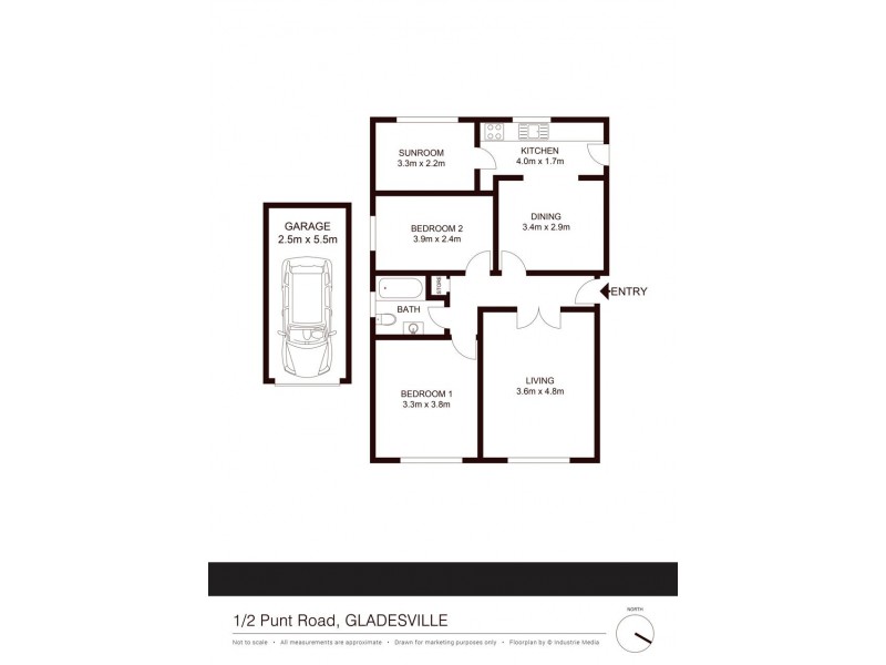 2 Punt Road, Gladesville NSW 2111 Floorplan
