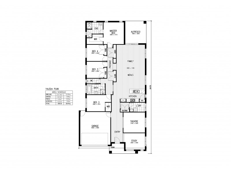 22 Liberty Crescent, Beveridge VIC 3753 Floorplan
