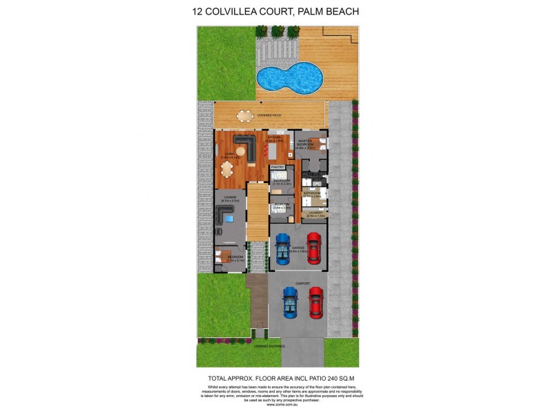 12 Colvillea Court, Palm Beach QLD 4221 Floorplan