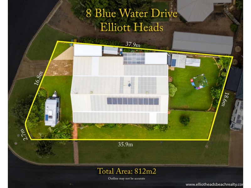 8 Blue Water Drive, Elliott Heads QLD 4670
