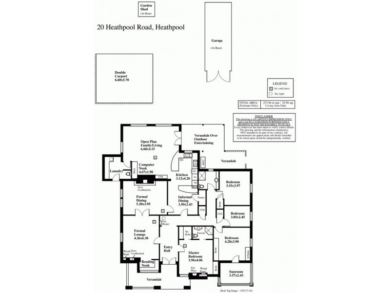 20 Heathpool Road, Heathpool SA 5068 Floorplan