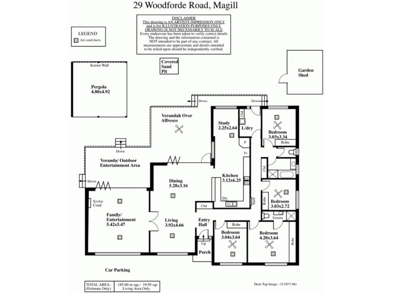 29 Woodforde Road, Magill SA 5072 Floorplan