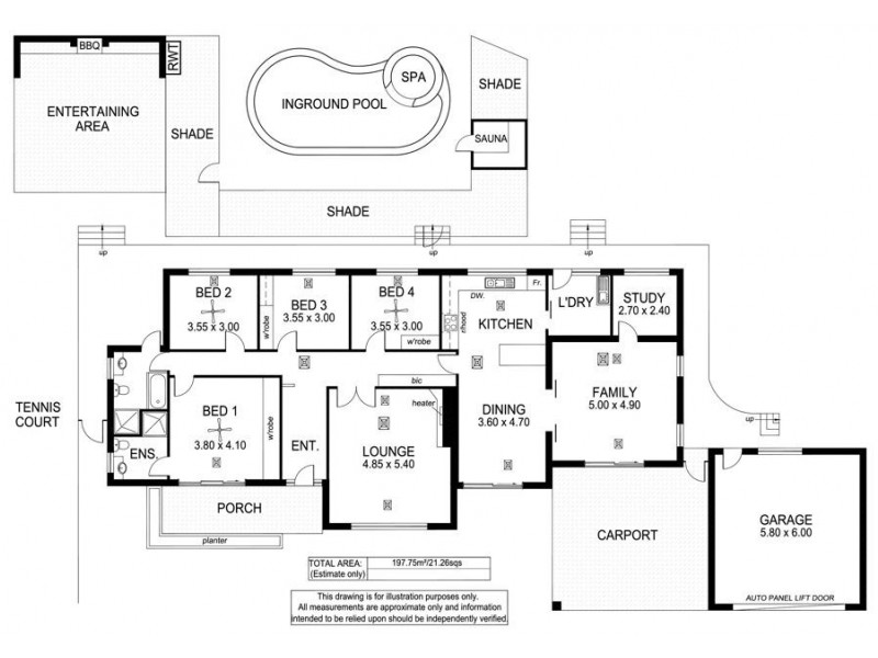 4 Kestrel Place, Coromandel Valley SA 5051 Floorplan