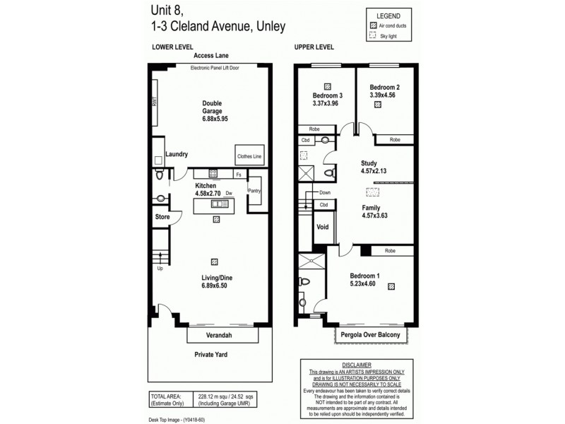 8/1 Cleland Ave, Unley SA 5061 Floorplan