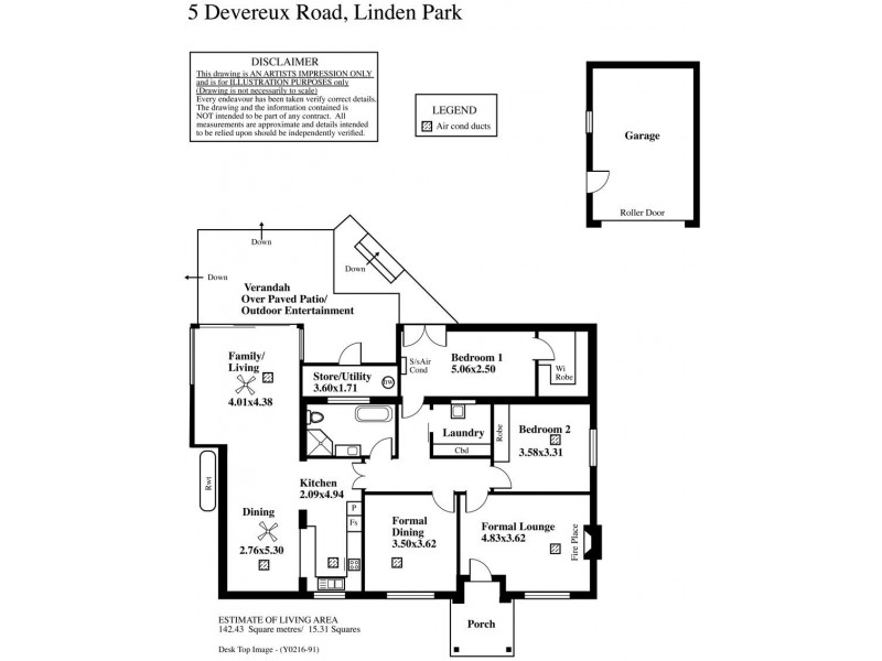 5 Devereux Road, Linden Park SA 5065 Floorplan