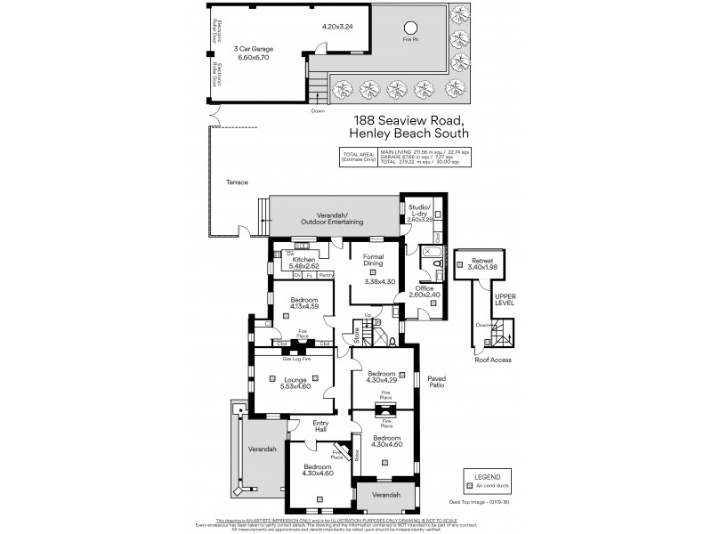 188 Seaview Road, Henley Beach South SA 5022 Floorplan